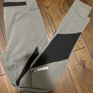 Gym shark high waisted full length leggings size M